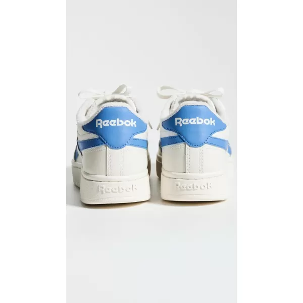 Reebok Womens Club C Double Revenge SneakersChalkChalkEssential Blue