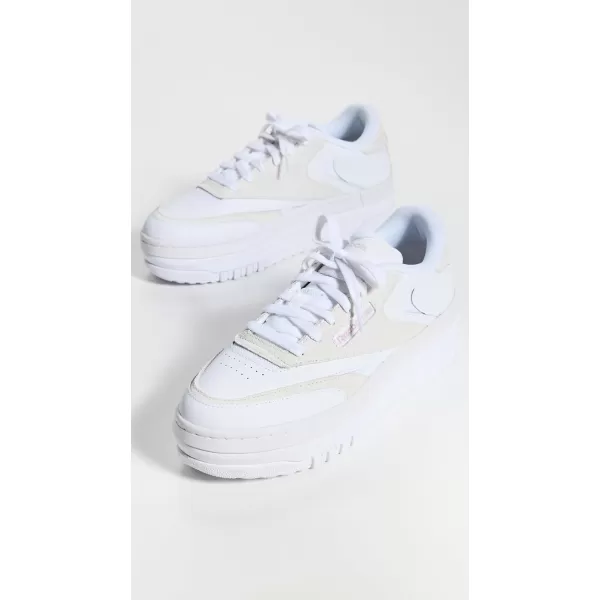 Reebok Womens Club C Extra SneakerFootwear WhiteAshen LilacPure Grey