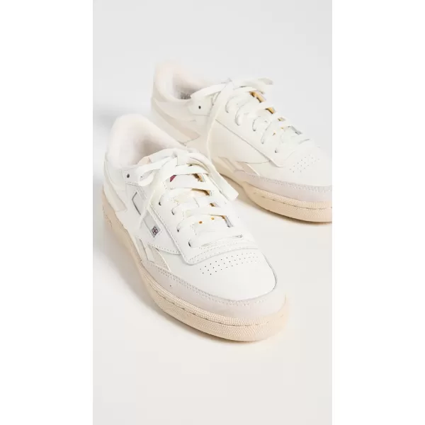 Reebok Womens Club C Revenge Vintage SneakerChalkAlabasterPaperwhite