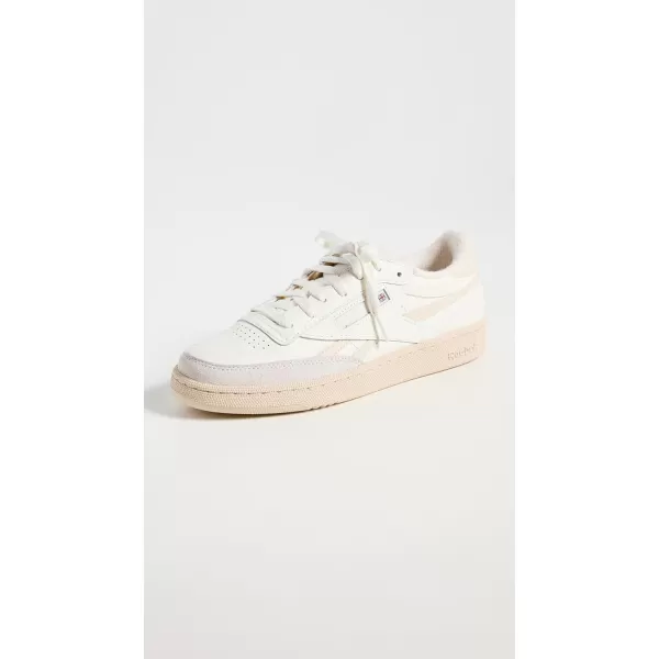 Reebok Womens Club C Revenge Vintage SneakerChalkAlabasterPaperwhite