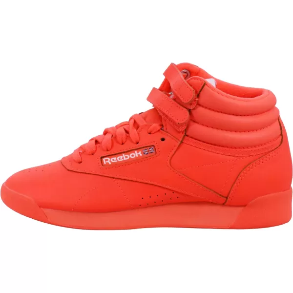 Reebok Womens Freestyle Hi High Top SneakerOrgflaOrgflaFtww