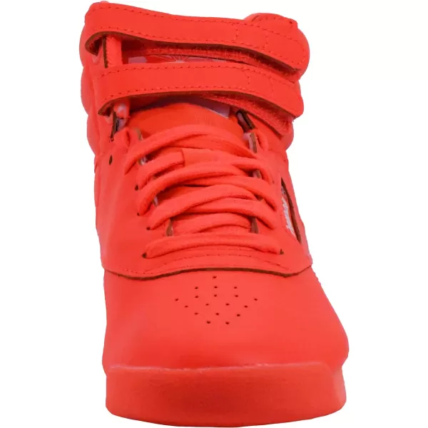 Reebok Womens Freestyle Hi High Top SneakerOrgflaOrgflaFtww