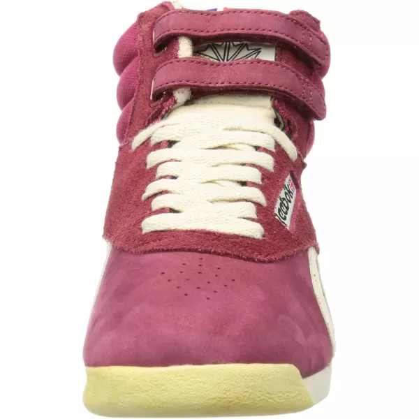 Reebok Womens Freestyle Hi High Top SneakerRed