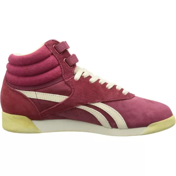 Reebok Womens Freestyle Hi High Top SneakerRed