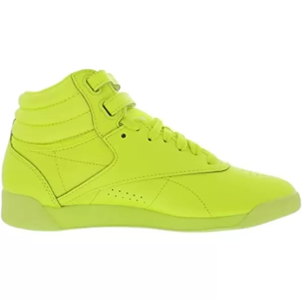 Reebok Womens Freestyle Hi High Top SneakerSoacyeSoacyeFuture White