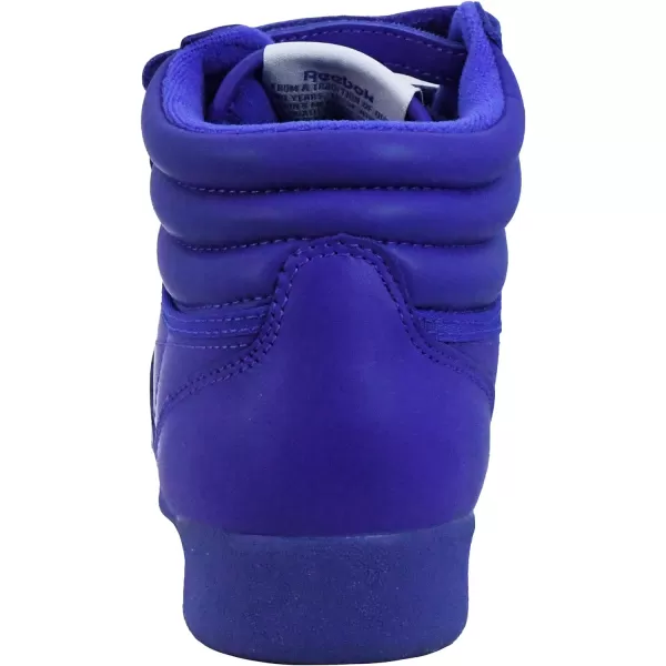 Reebok Womens Freestyle Hi High Top SneakerSolar PurpleSolar PurpleFuture White