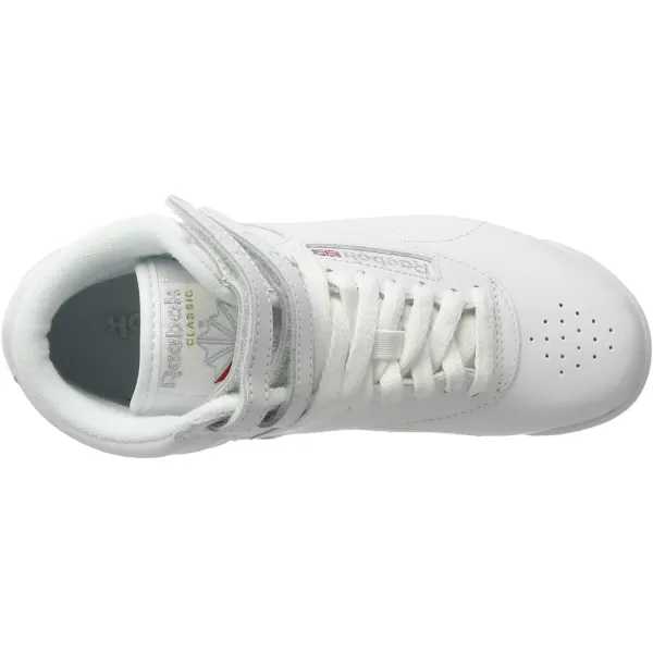 Reebok Womens Freestyle Hi High Top SneakerWhite