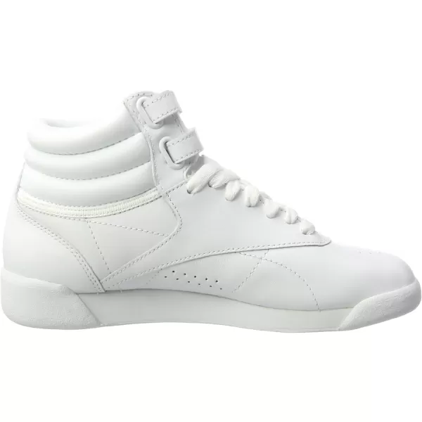 Reebok Womens Freestyle Hi High Top SneakerWhite