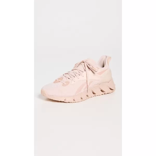 Reebok Womens Zig Kinetica 30 SneakerSoft EcruNeon Cherry