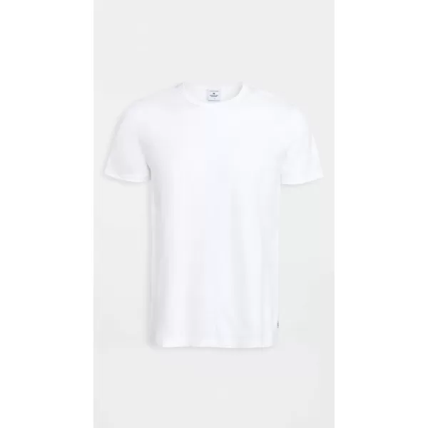 Reigning Champ Mens Lightweight Jersey TShirt 2 PackWhiteBlack