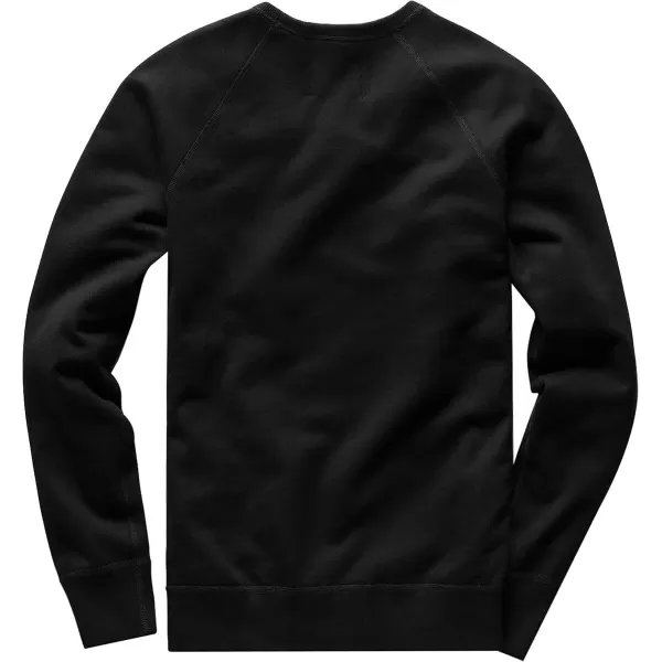 Reigning Champ Mens Lightweight Terry Slim Crewneck SweatshirtBlack