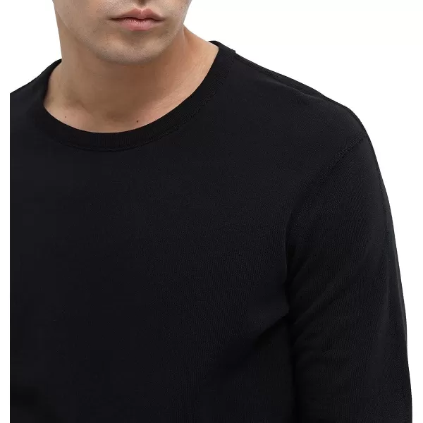 Reigning Champ Mens Lightweight Terry Slim Crewneck SweatshirtBlack