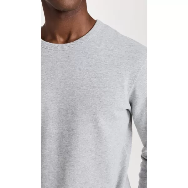 Reigning Champ Mens Midweight Terry CrewneckHeather Grey