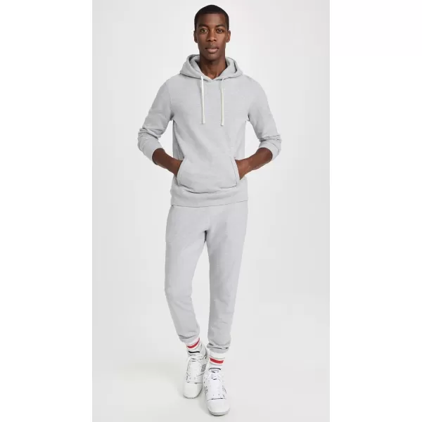 Reigning Champ Mens Midweight Terry Pullover HoodieHeather Grey