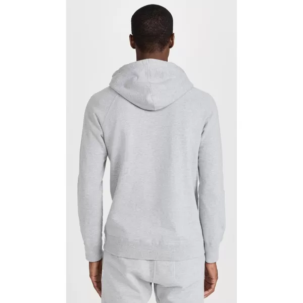 Reigning Champ Mens Midweight Terry Pullover HoodieHeather Grey