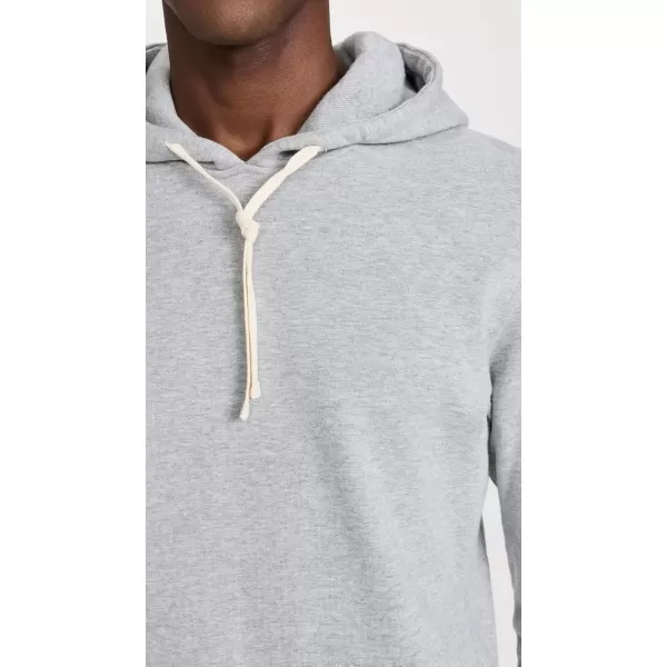 Reigning Champ Mens Midweight Terry Pullover HoodieHeather Grey