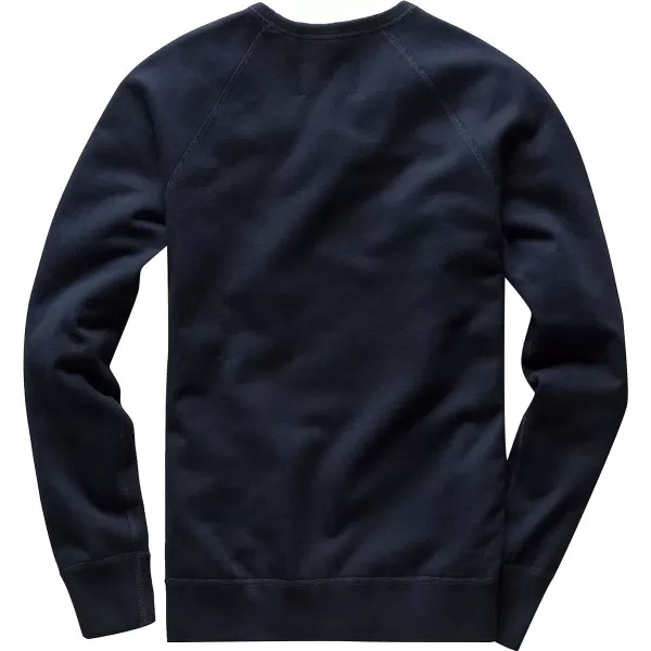 Reigning Champ Mens Midweight Terry Slim Crewneck SweatshirtNavy