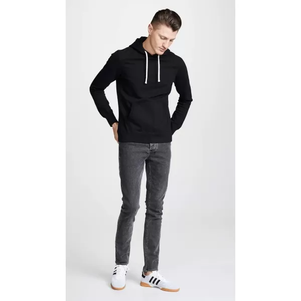 Reigning Champ Mens Midweight Terry Slim HoodieBlack