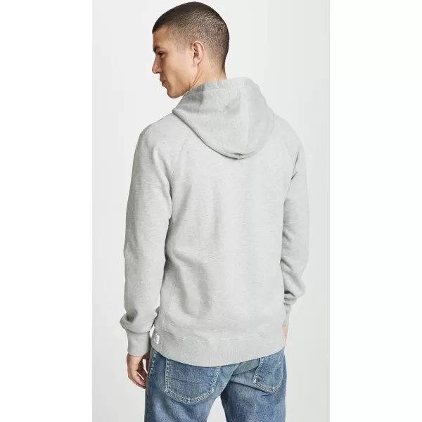 Reigning Champ Mens Midweight Terry Slim HoodieHeather Grey