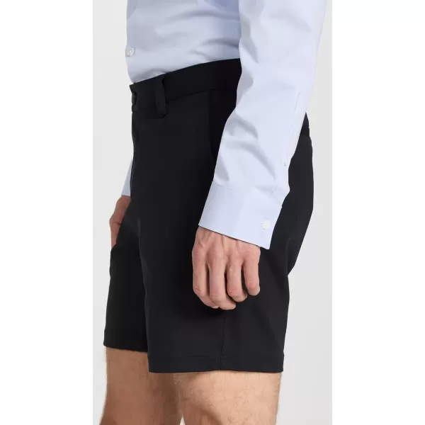 Rhone Commuter 7 Mens Shorts Stretch Fabric Golf Shorts for Men FlatFront Mens Khaki Shorts Wrinkle ResistantBlack