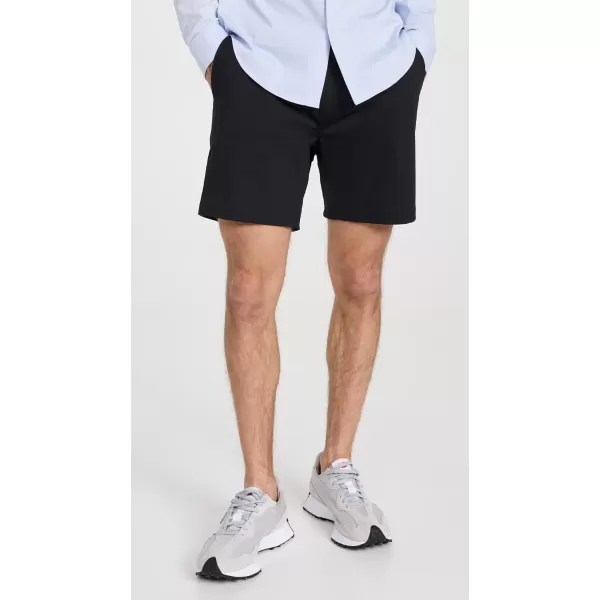 Rhone Commuter 7 Mens Shorts Stretch Fabric Golf Shorts for Men FlatFront Mens Khaki Shorts Wrinkle ResistantBlack