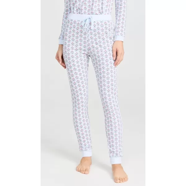 Ros Garden Womens Pippa Womens Pajama SetFrost Bizzy Bear