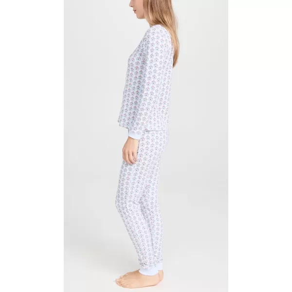 Ros Garden Womens Pippa Womens Pajama SetFrost Bizzy Bear