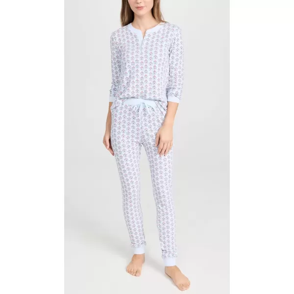 Ros Garden Womens Pippa Womens Pajama SetFrost Bizzy Bear