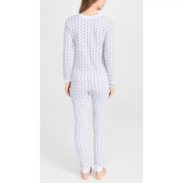 Ros Garden Womens Pippa Womens Pajama SetFrost Bizzy Bear