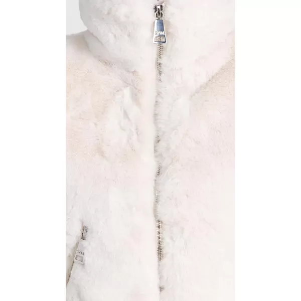 SAM Womens Faux Fur CarlieCreamIvory