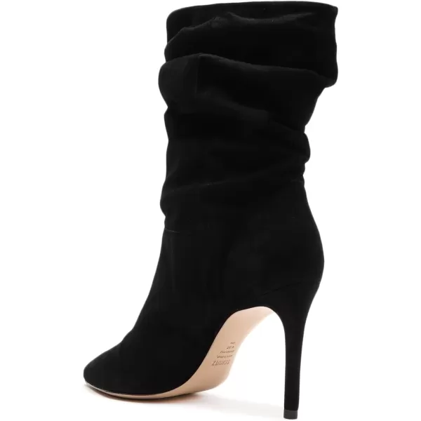 SCHUTZ Womens Ashlee High Heel Mid Calf BootsBlack