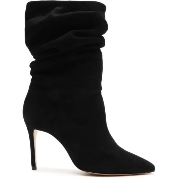 SCHUTZ Womens Ashlee High Heel Mid Calf BootsBlack