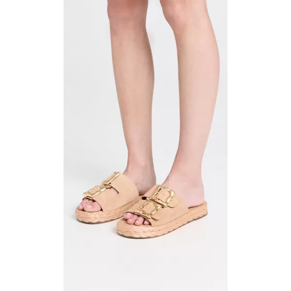 SCHUTZ Womens Enola Rope Flat SandalsLight Nude