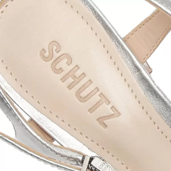 SCHUTZ Womens Keefa Platform Dress SandalPrata