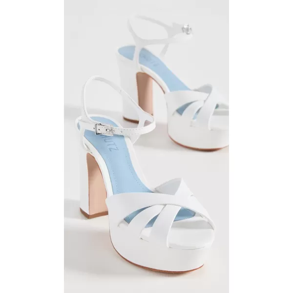 SCHUTZ Womens Keefa Platform Dress SandalWhite