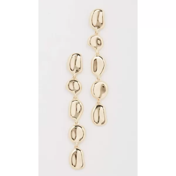 SHASHI Womens Armor EarringsGold