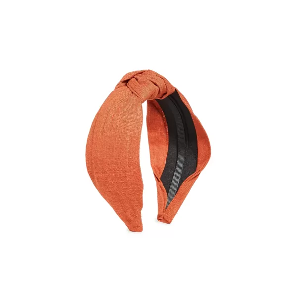 SHASHI Womens Casablanca Headband Terracotta Orange One SizeSHASHI Womens Casablanca Headband Terracotta Orange One Size