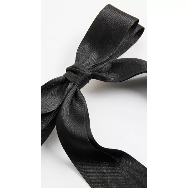 SHASHI Womens Hair Bow Noir Black 1 CountNoir