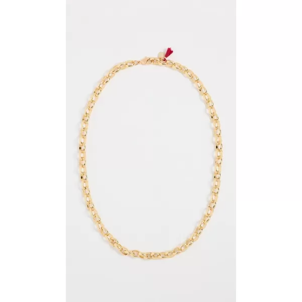 SHASHI Womens Rolo Chain NecklaceGold