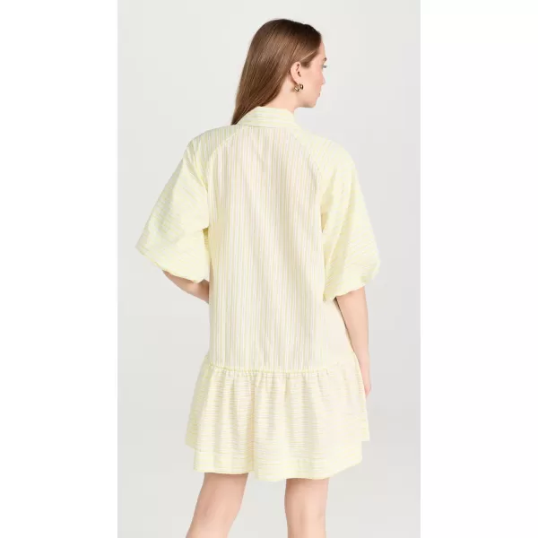 SIMKHAI Womens Crissy DressLime Stripe