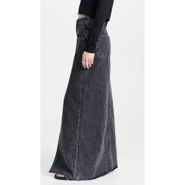 SLVRLAKE Womens Dallas Double Yoke Maxi Skirt Last StandLast Stand