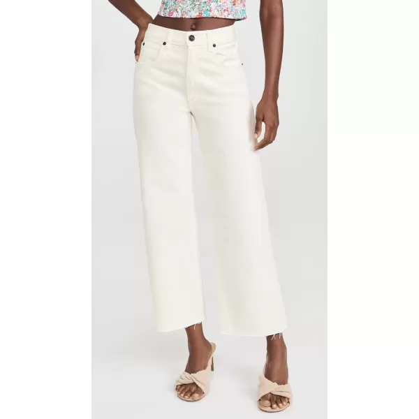 SLVRLAKE Womens Grace Crop PantsWhite