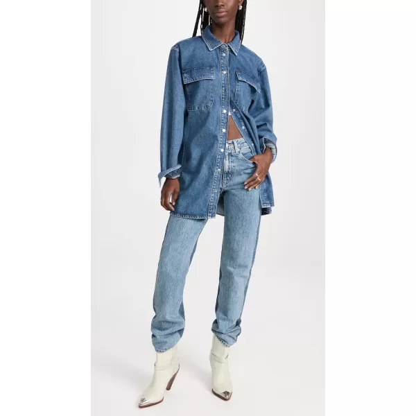 SLVRLAKE Womens ReWorked Panelled London JeansGreat Divide