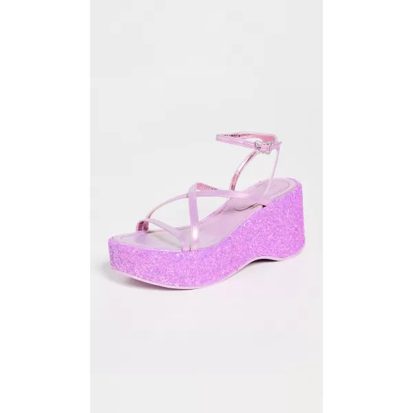 SOPHIA WEBSTER Womens Venus Flatform SandalsLilac Opal