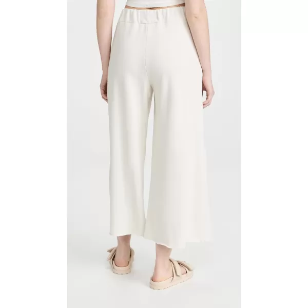 SPRWMN Womens Culotte SweatsVintage White