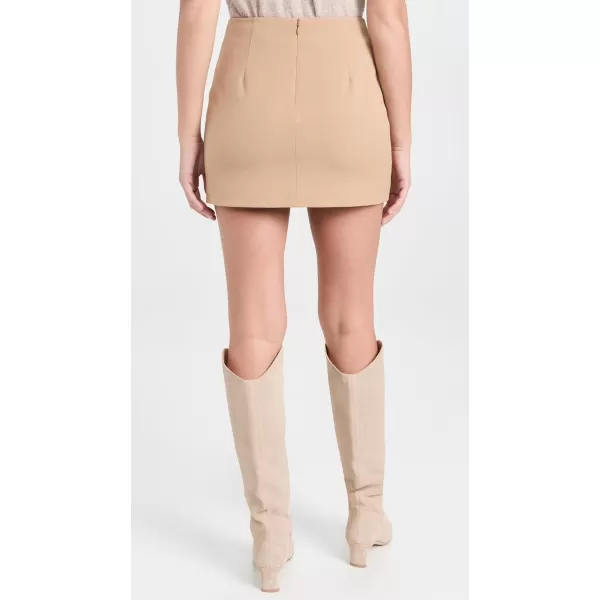 STAUD Womens Annette SkirtCamel