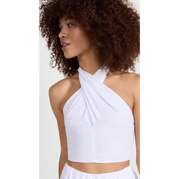 STAUD Womens Kai TopWhite