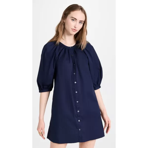 STAUD Womens Mini Vincent DressNavy