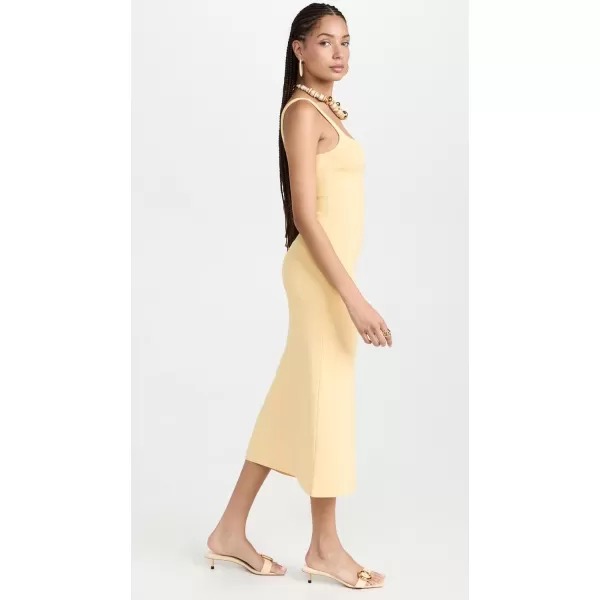 STAUD Womens Paityn DressLemon Drop