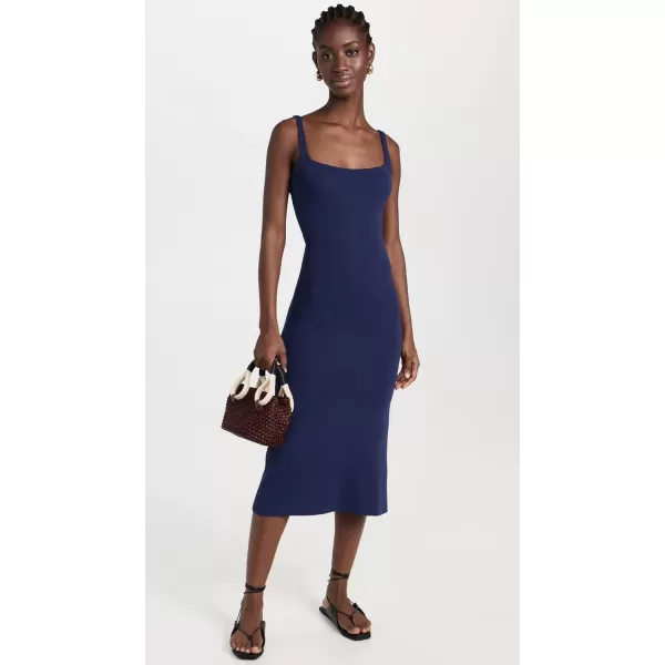 STAUD Womens Paityn DressNavy